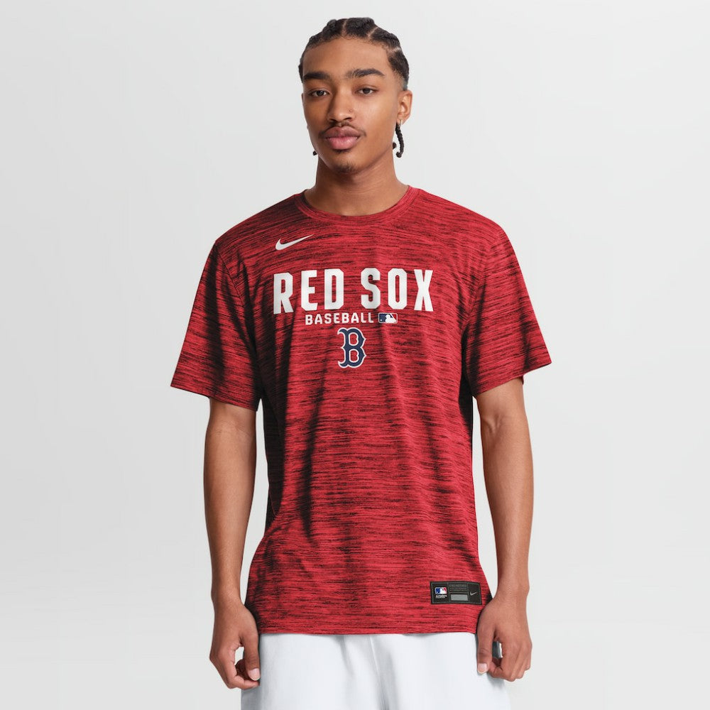 Boston Red Sox Authentic Collection Velocity Dri-FIT T-Shirt - Red | Nike