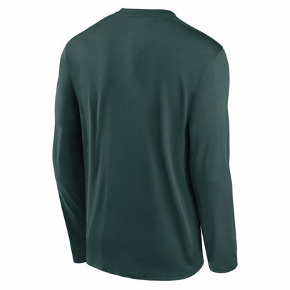 Athletics Authentic Collection Legend Dri-FIT Long Sleeve T-Shirt - Green | Nike