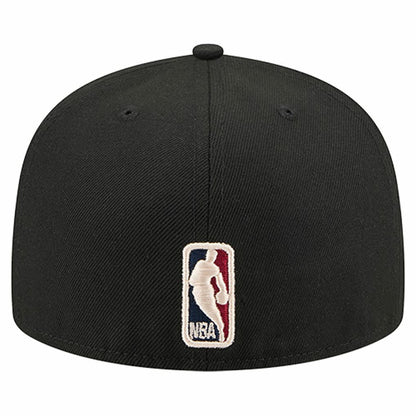 Chicago Bulls Core Logo 59FIFTY Fitted Hat - Black | New Era online