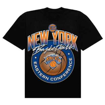 New York Knicks Authmade Basketball Mesh Premium T-Shirt - Black outlet