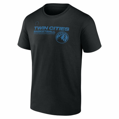 Minnesota Timberwolves Steadfast Effort T-Shirt - Black on sale