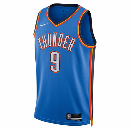 Alex Caruso Oklahoma City Thunder Unisex 2025 NBA Finals Swingman Jersey - Icon Edition - Blue | Nike for sale