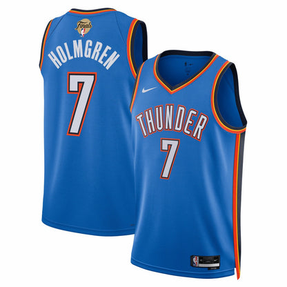 Chet Holmgren Oklahoma City Thunder Unisex 2025 NBA Finals Swingman Jersey - Icon Edition - Blue | Nike cheap