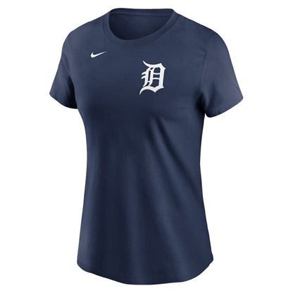 Riley Greene Detroit Tigers Women's Cooperstown Collection Fuse Name & Number T-Shirt - Navy | Nike