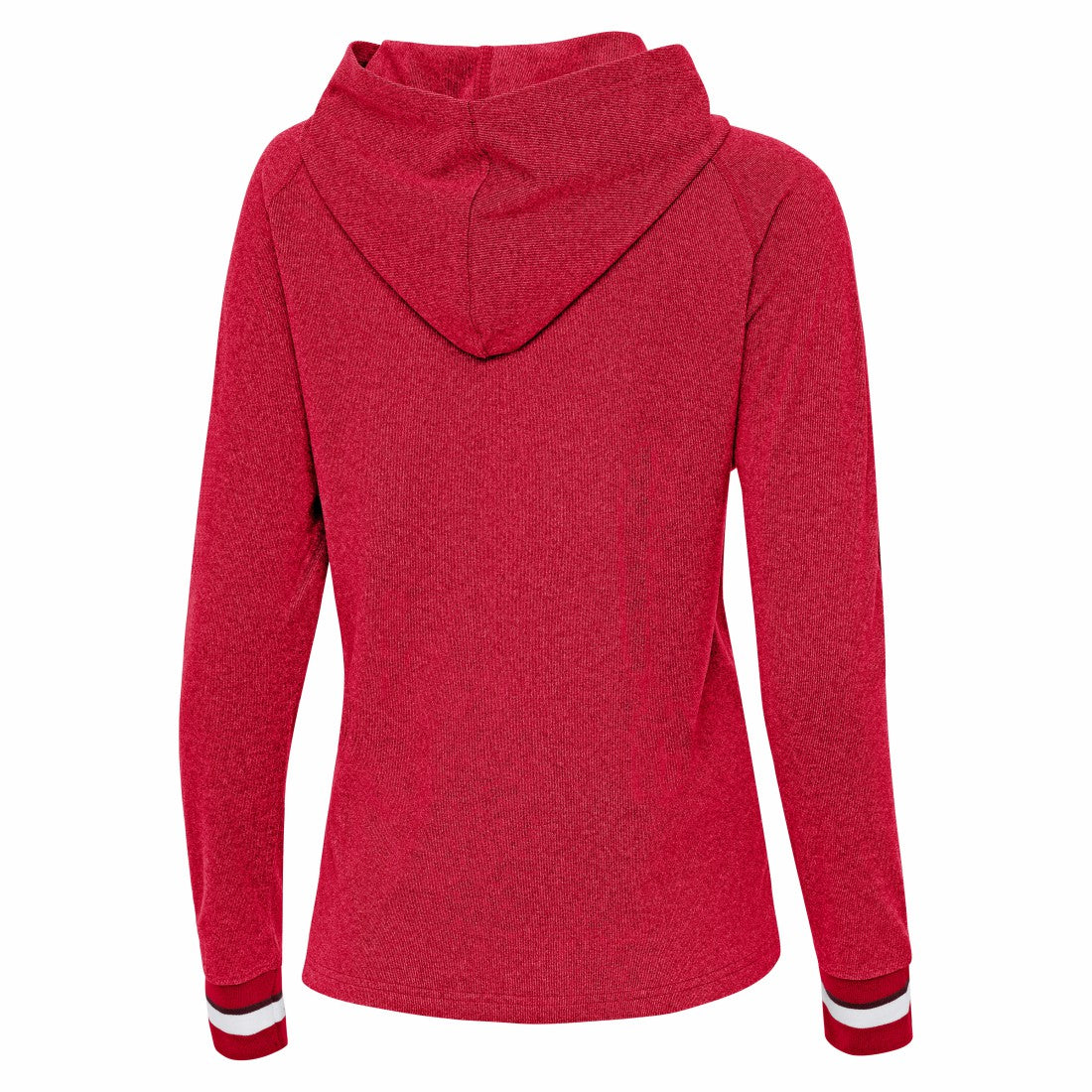 Tampa Bay Buccaneers Antigua Women's Trek Raglan Pullover Hoodie - Red on sale