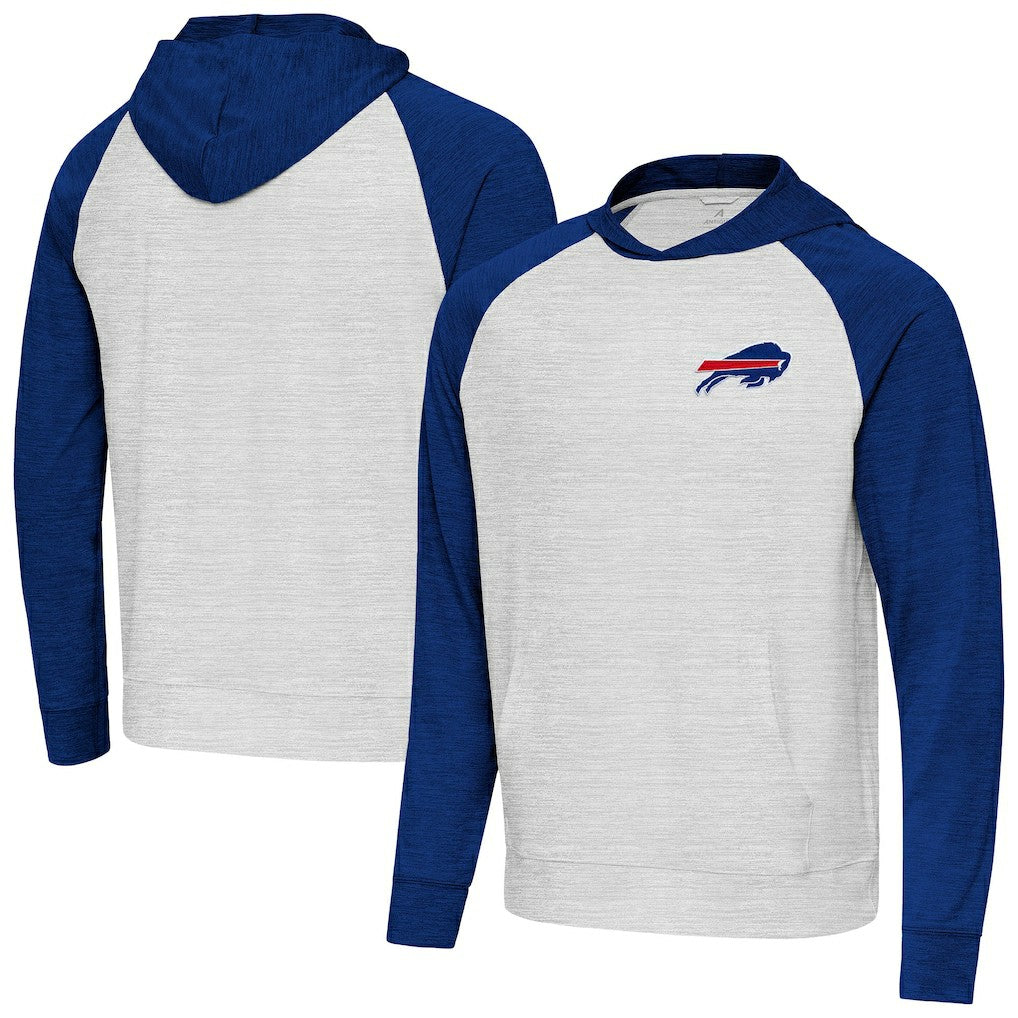 Buffalo Bills Antigua Urgent Pullover Hoodie - Royal/Gray cheap