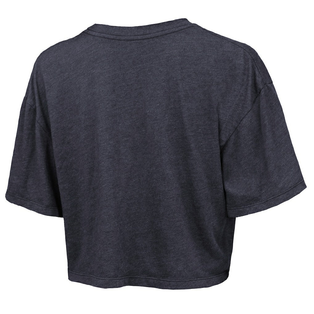 Oklahoma City Thunder Majestic Threads Women's Boxy Crop Top - Navy online