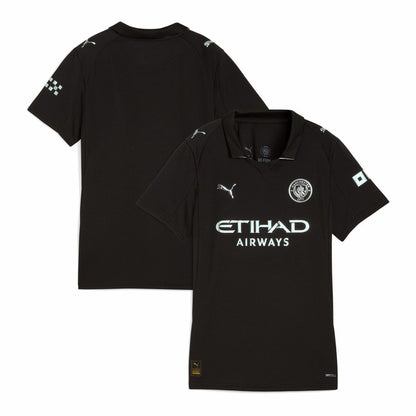 Manchester City Women's 2025/26 Away Replica Jersey - Black | Puma sale
