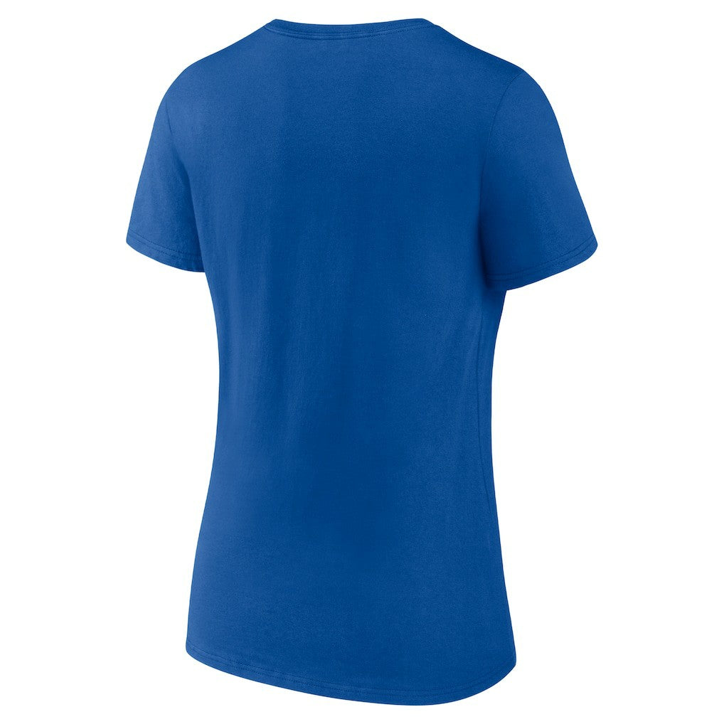 New York Knicks Women's '90s Graphic V-Neck T-Shirt - Blue online