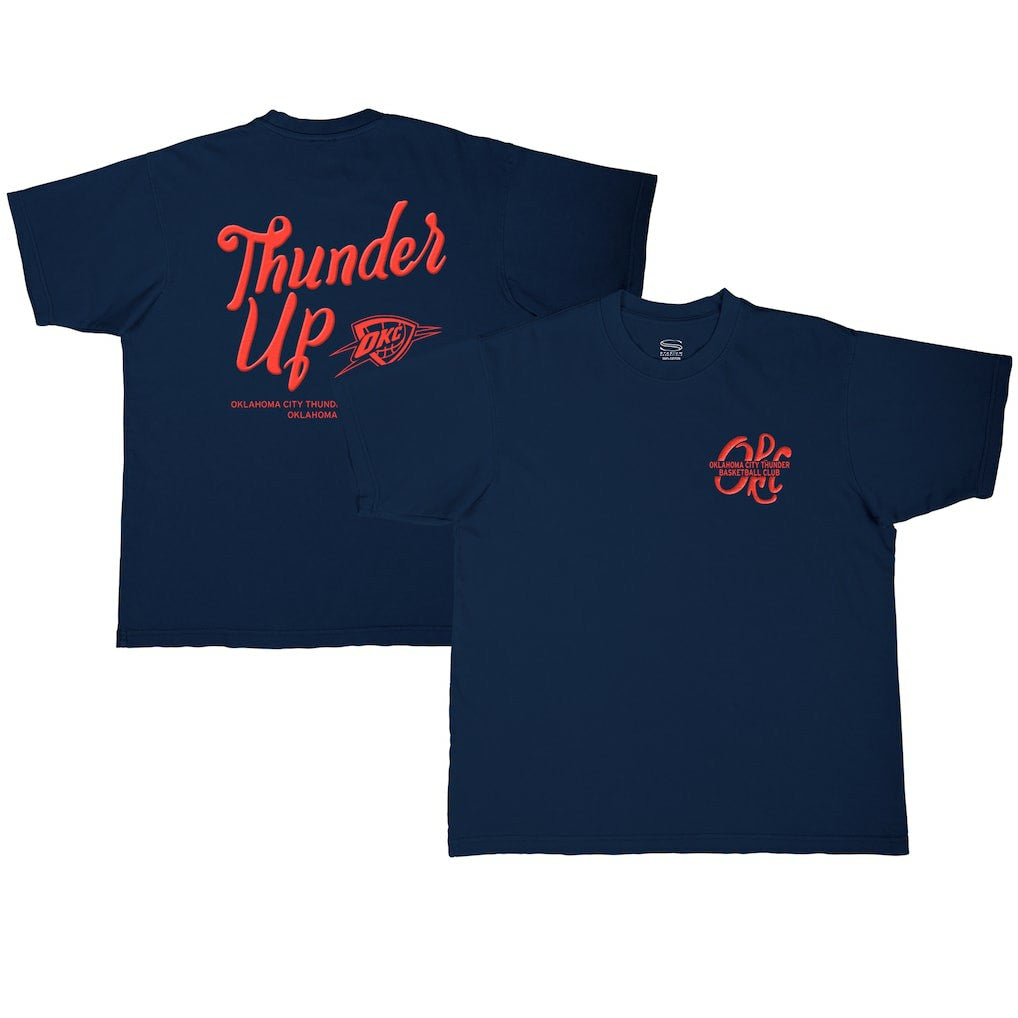 Oklahoma City Thunder Stadium Essentials Unisex Thunder Up Urban T-Shirt - Navy for sale