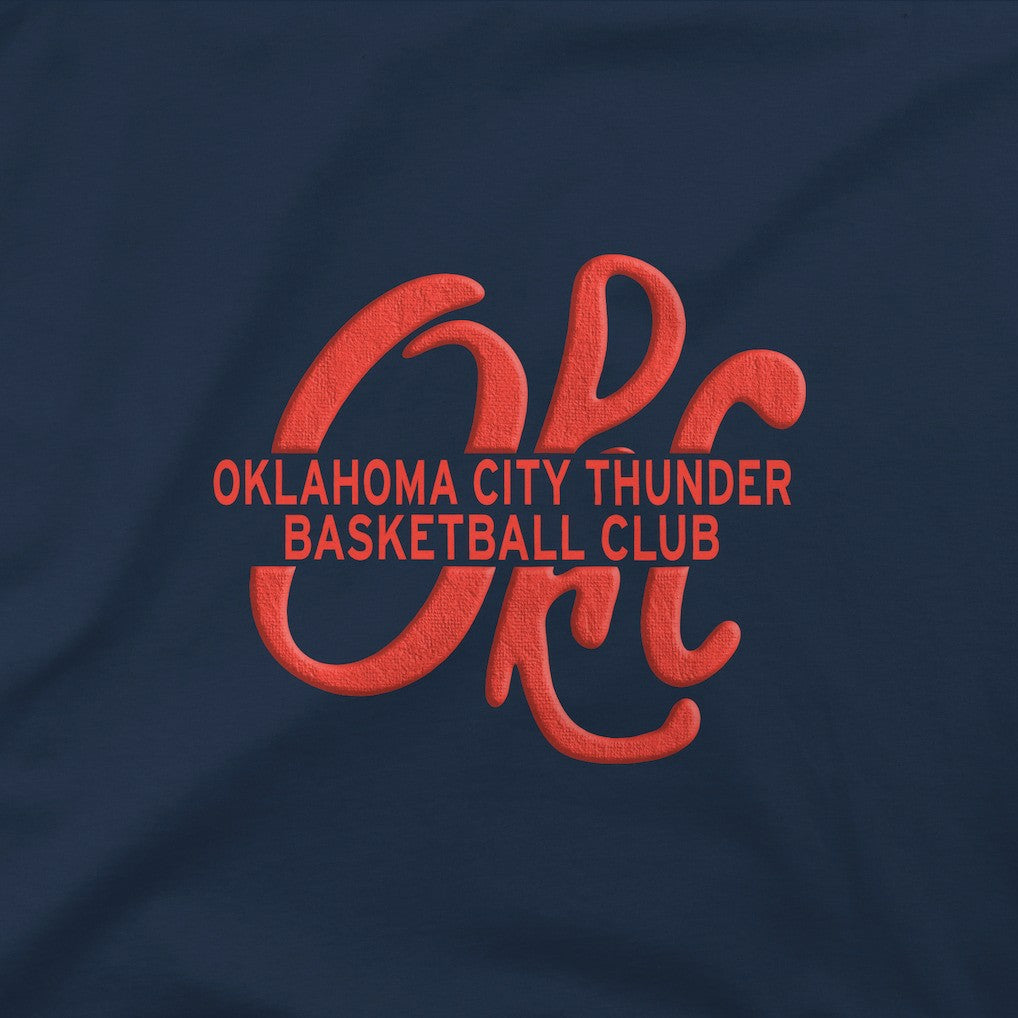 Oklahoma City Thunder Stadium Essentials Unisex Thunder Up Urban T-Shirt - Navy for sale