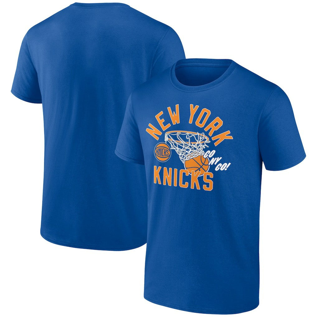 New York Knicks Swishing Hoop T-Shirt - Blue outlet