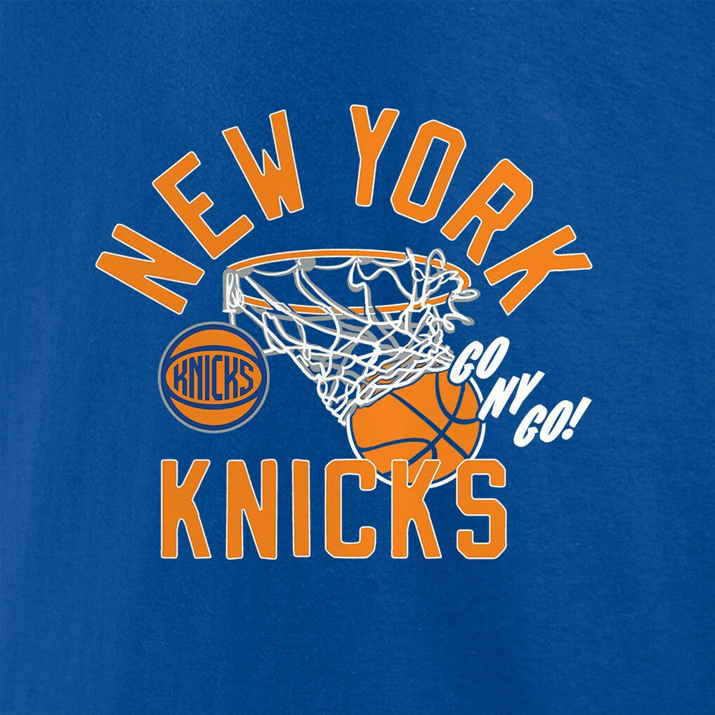 New York Knicks Swishing Hoop T-Shirt - Blue outlet