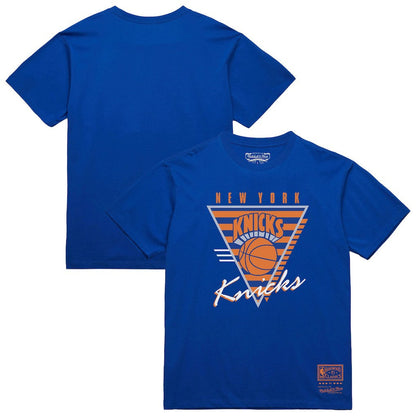New York Knicks Big & Tall Hardwood Classics Final Seconds T-Shirt - Blue | Mitchell & Ness outlet