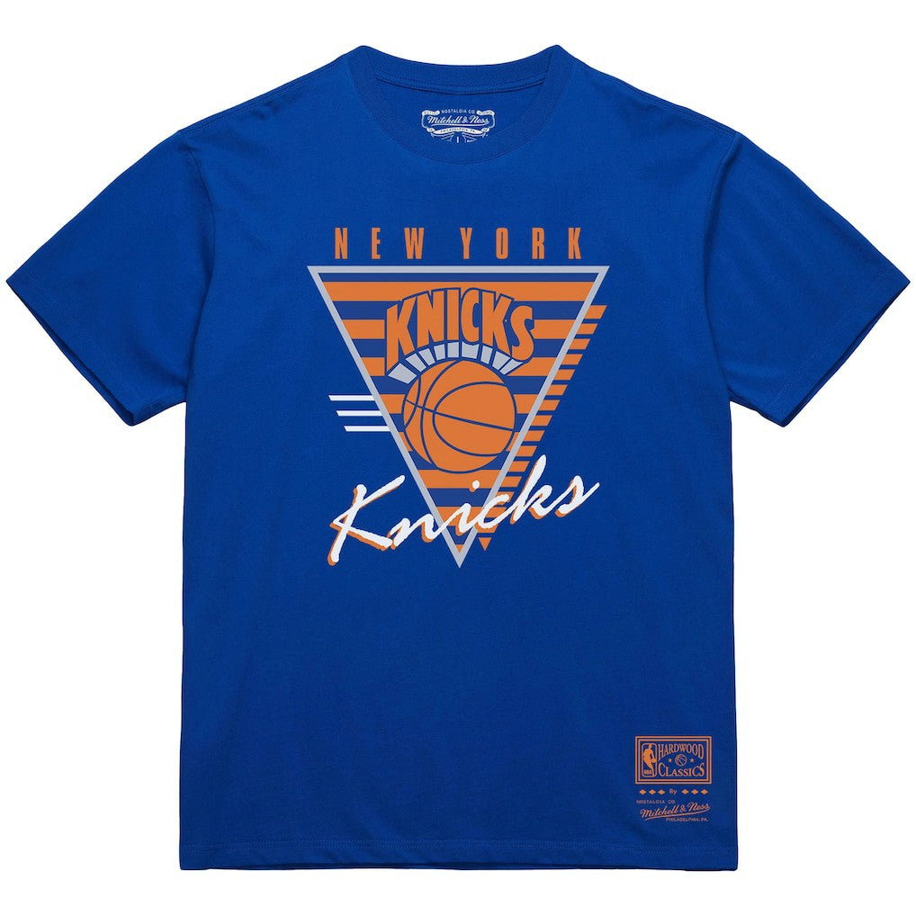 New York Knicks Big & Tall Hardwood Classics Final Seconds T-Shirt - Blue | Mitchell & Ness outlet
