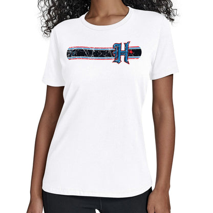 Houston Texans Starter Women's Team Stripe T-Shirt - White online