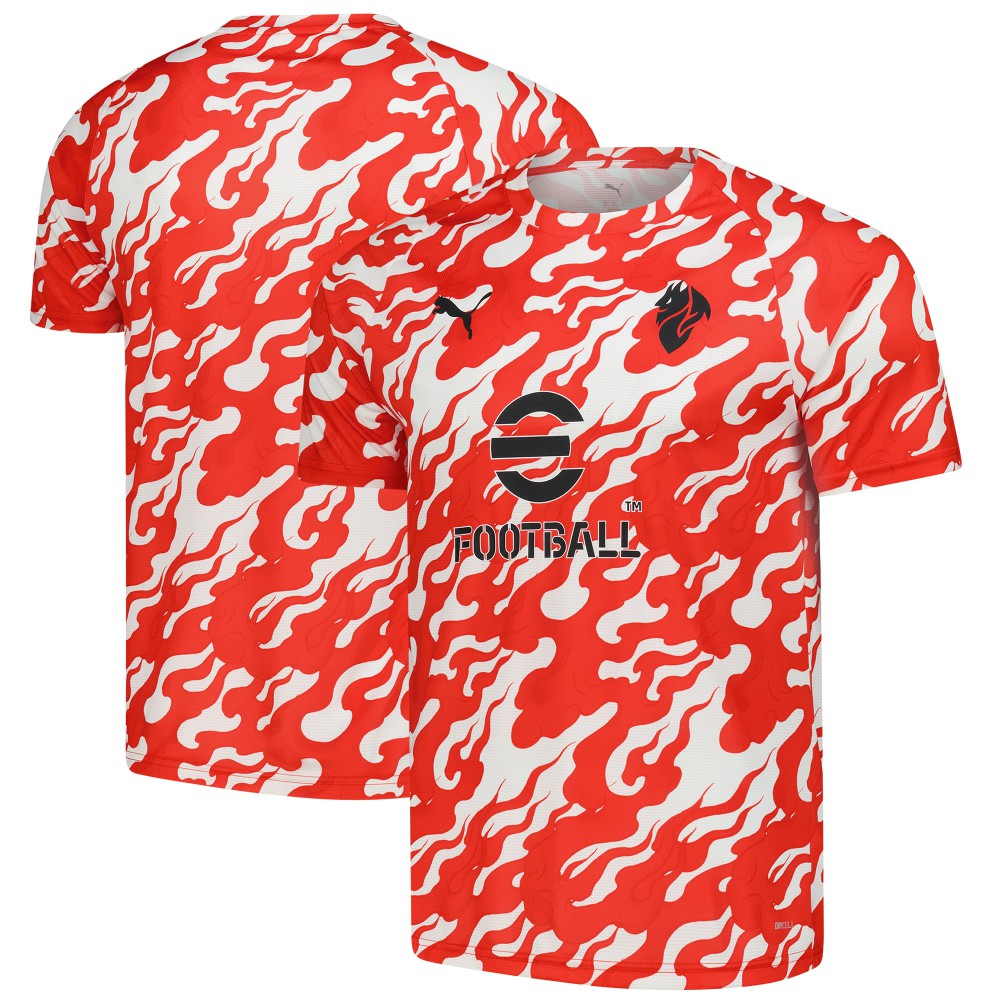 AC Milan 2025/26 Pre-Match dryCell Training Jersey - Red | Puma outlet