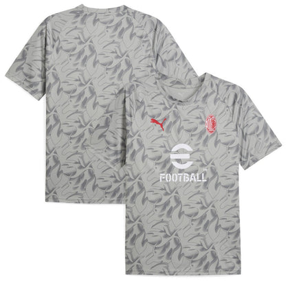 AC Milan 2025/26 Pre-Match Training Jersey - Gray | Puma on sale