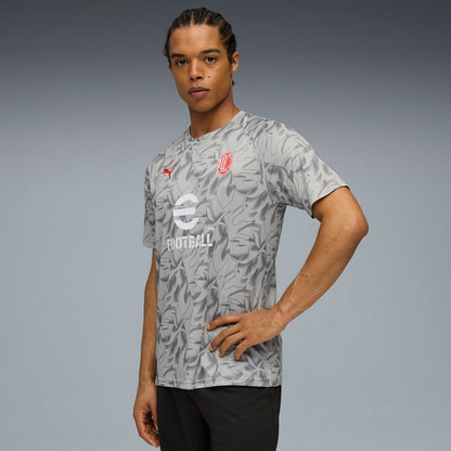 AC Milan 2025/26 Pre-Match Training Jersey - Gray | Puma on sale