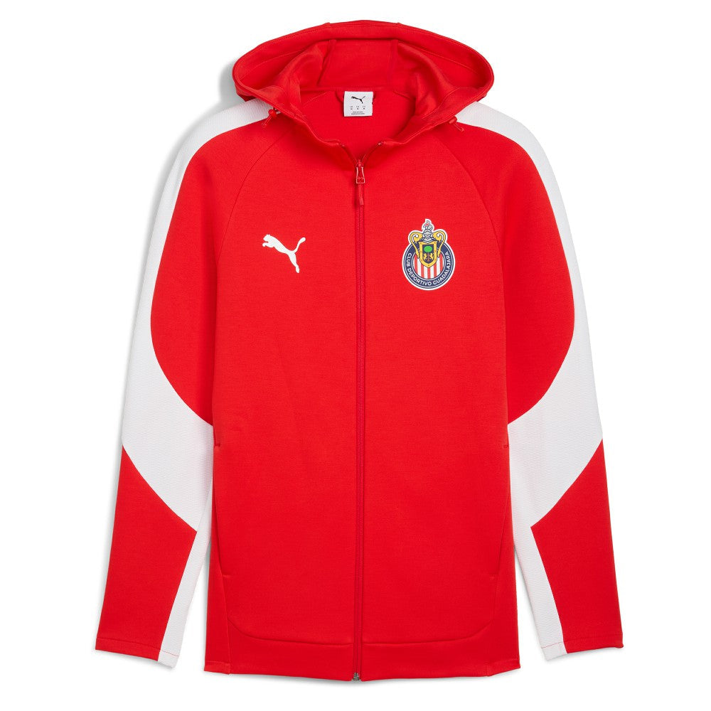 Chivas Evostripe Raglan Full-Zip Hooded Jacket - Red | Puma sale