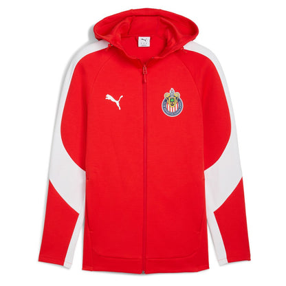 Chivas Evostripe Raglan Full-Zip Hooded Jacket - Red | Puma sale
