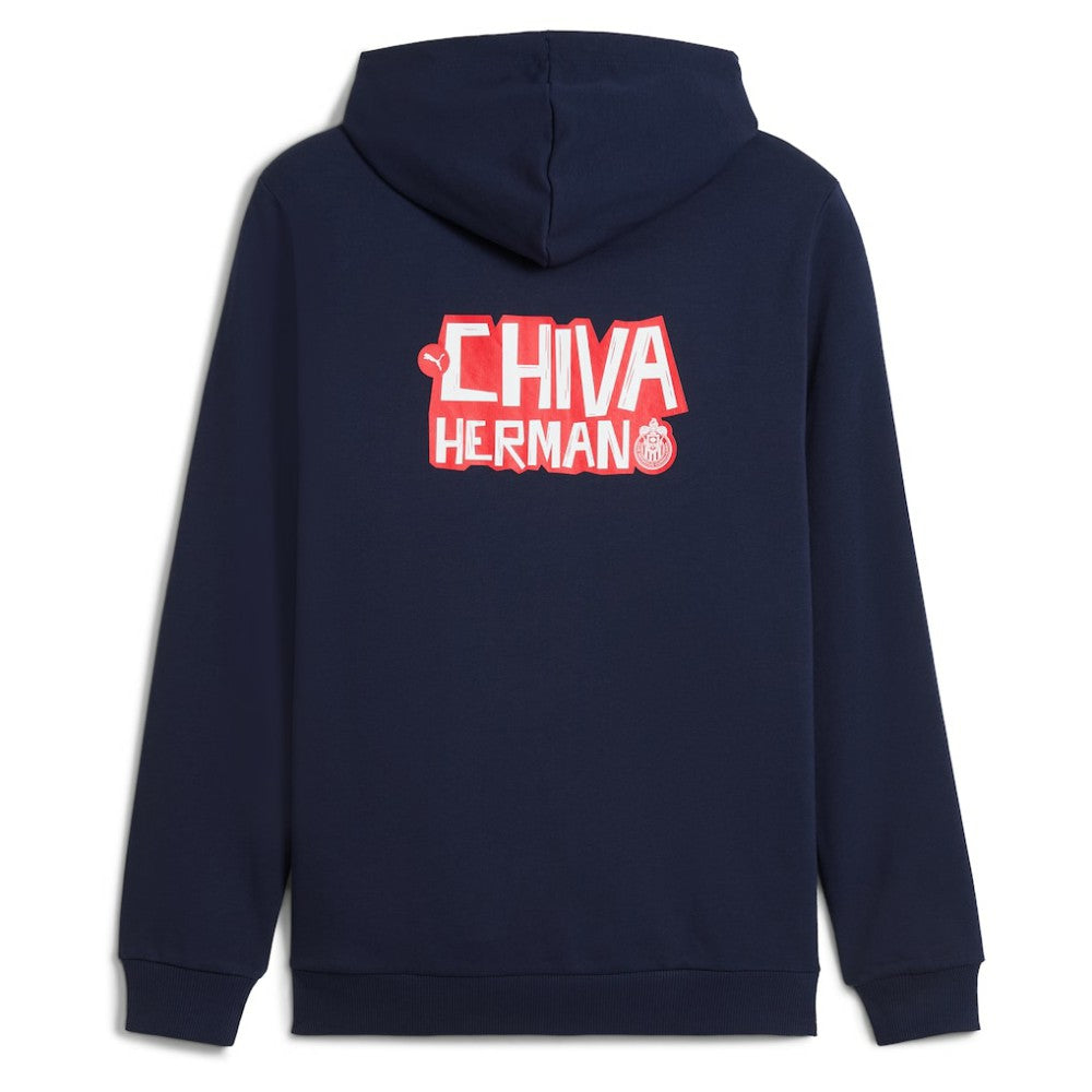 Chivas ftblCulture Full-Zip Sweat Hoodie - Navy | Puma cheap