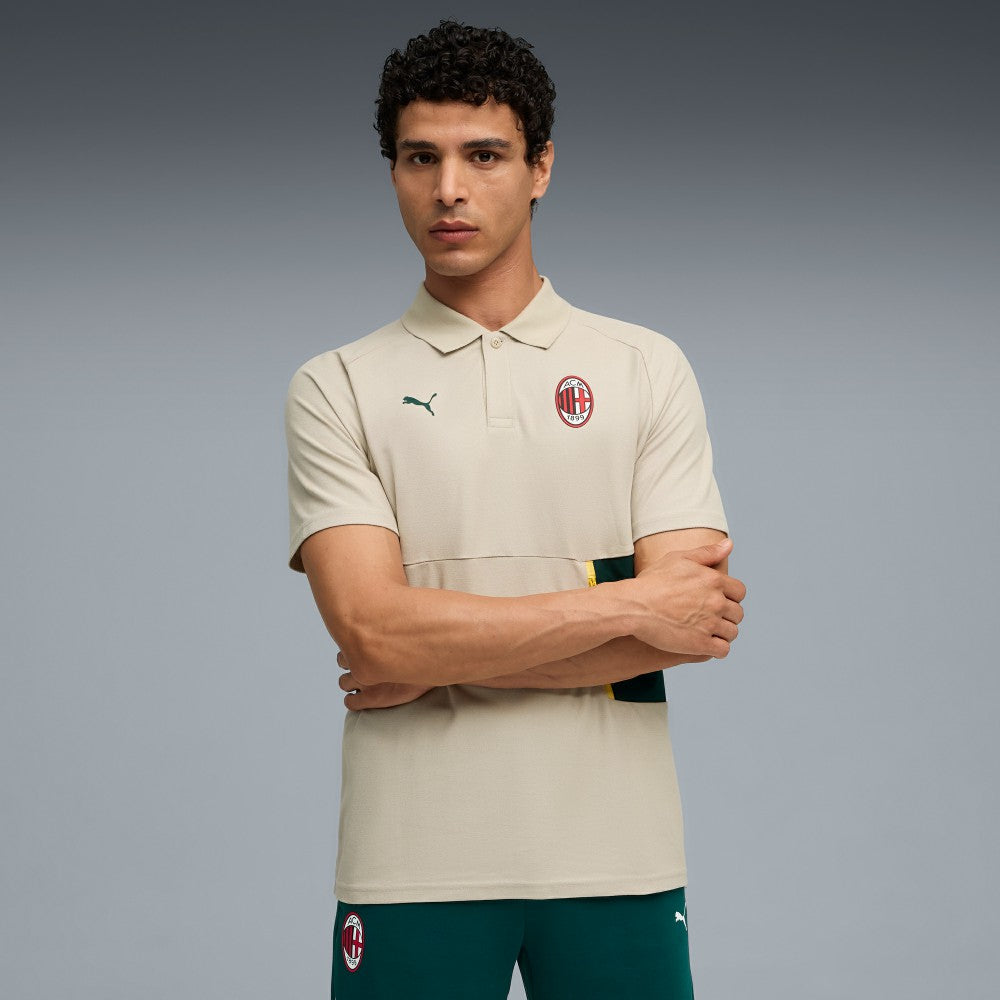 AC Milan Pumatech Polo - Beige | Puma online