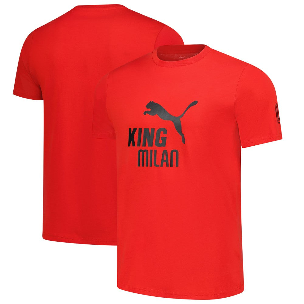 AC Milan 2025/26 King Logo T-Shirt - Red | Puma discount