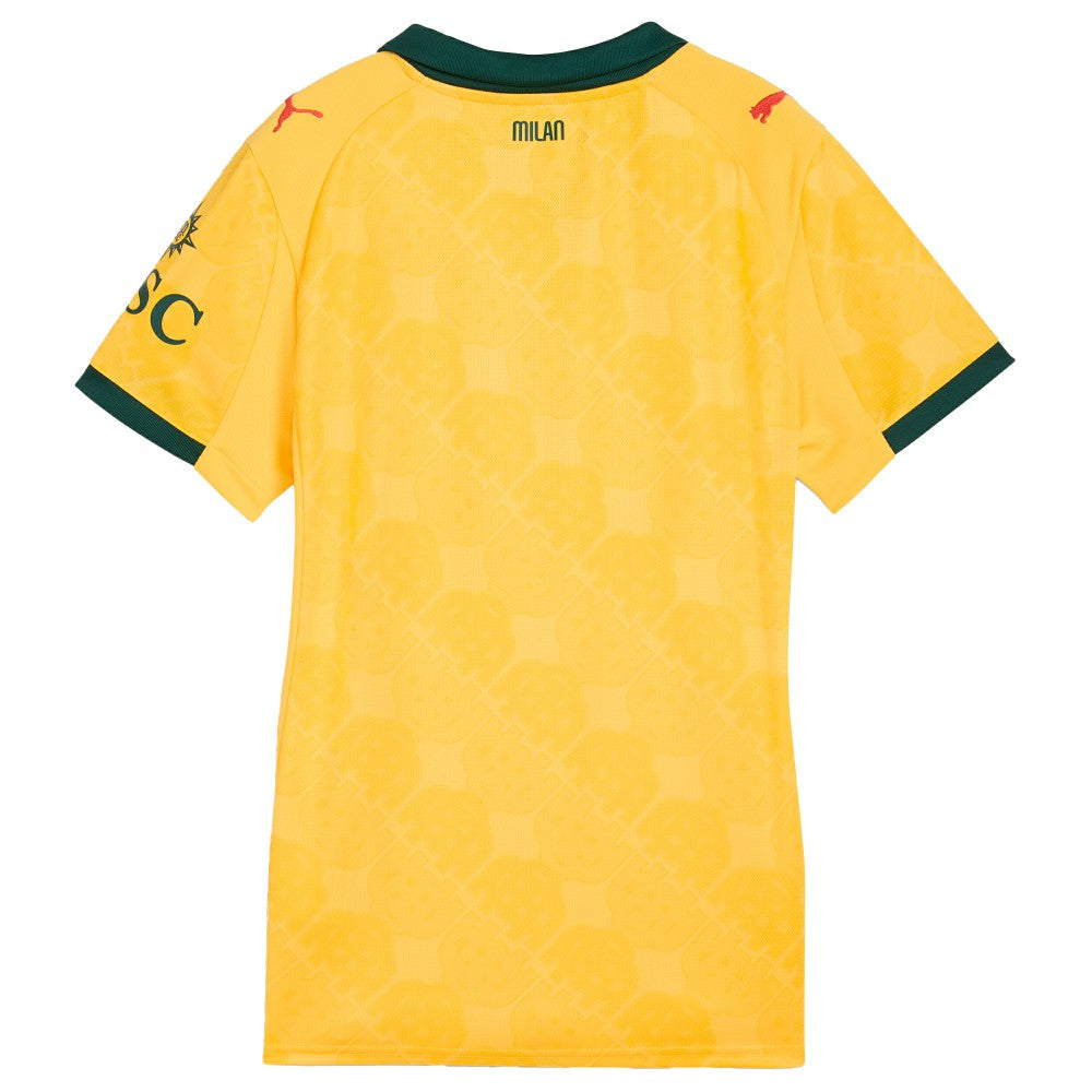 AC Milan Women's 2025/26 Third Replica Jersey - Yellow | Puma on sale