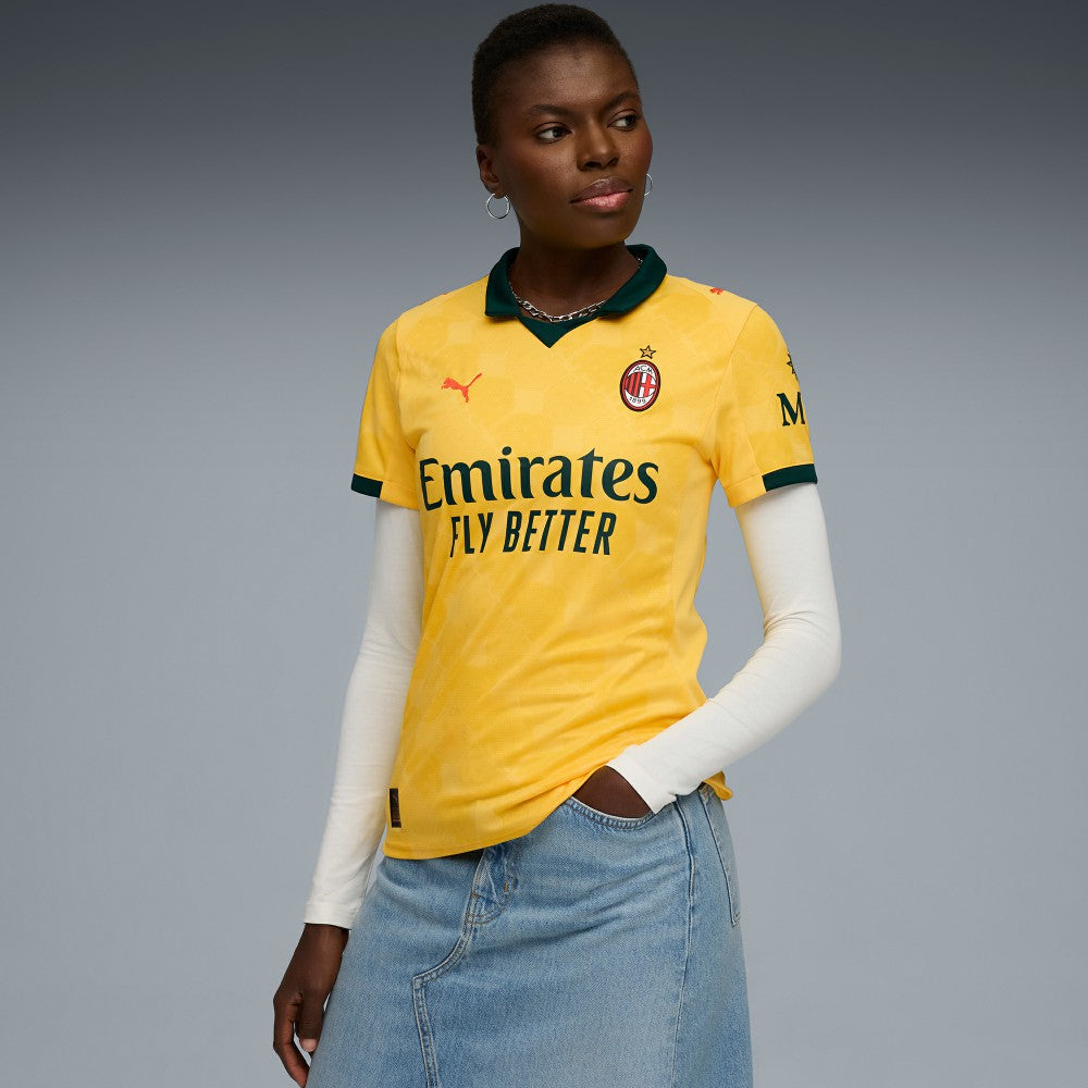 AC Milan Women's 2025/26 Third Replica Jersey - Yellow | Puma on sale