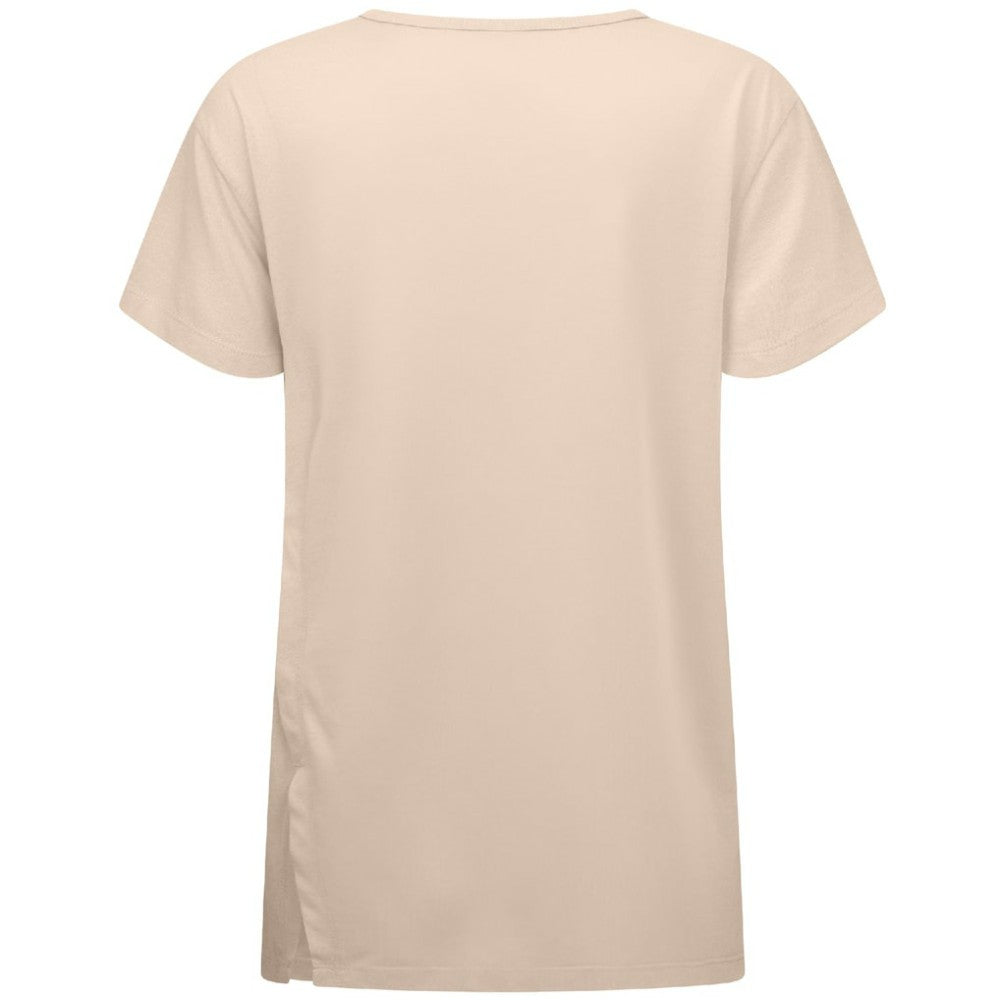 Texas Rangers Levelwear Women's Influx Protect W T-Shirt - Khaki