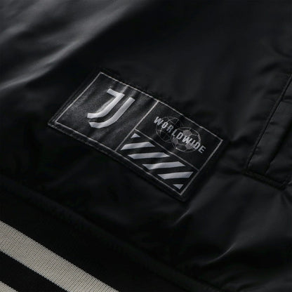 Juventus Collegiate Sateen Full-Snap Jacket - Black | Fanatics for sale