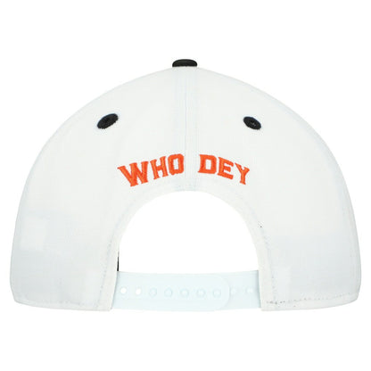 Cincinnati Bengals New Era STREAK Season Ticket Member 9FIFTY A-Frame Snapback Hat - White cheap
