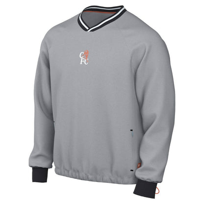 Chelsea 2025/26 Academy Shell Pullover - Gray | Nike discount