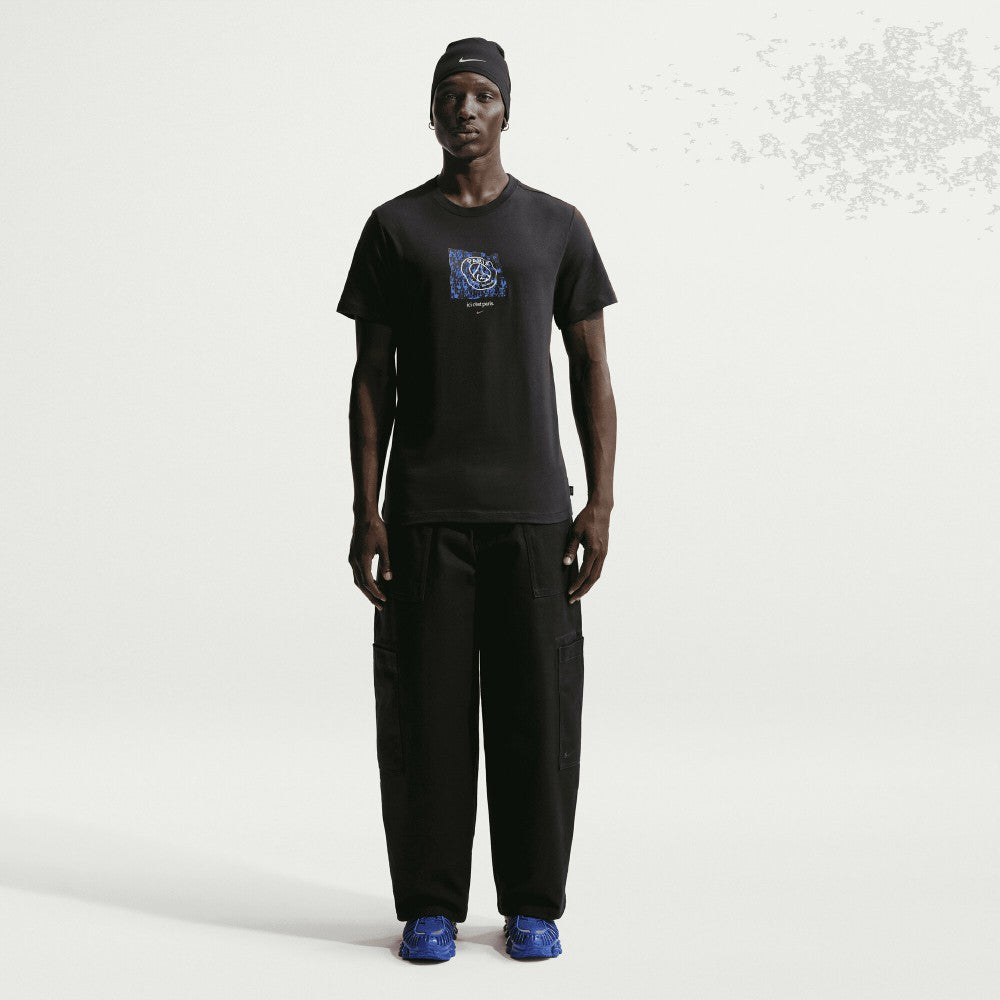 Paris Saint-Germain Men's Banner T-Shirt - Black | Nike cheap
