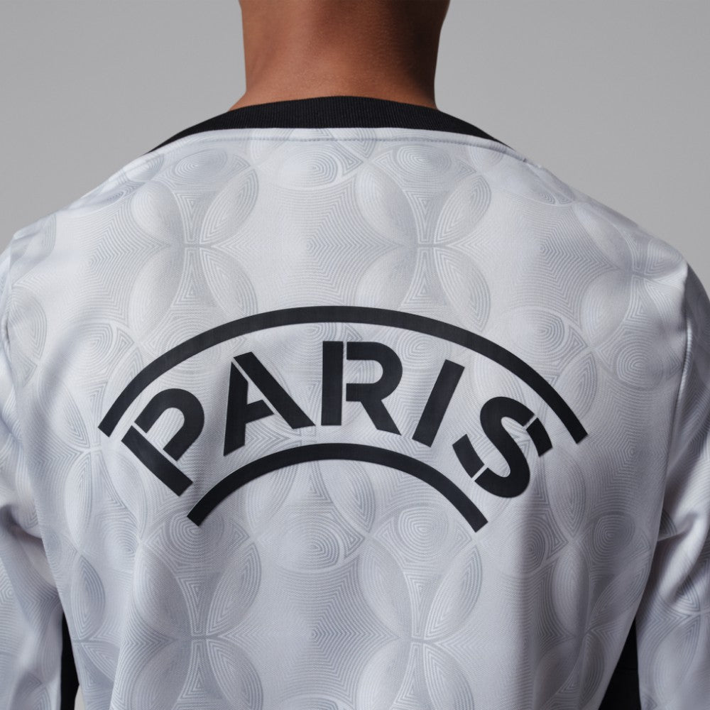 Paris Saint-Germain Jordan Brand Youth Long Sleeve Pre-Match Dri-FIT Top - Gray | Jordan on sale