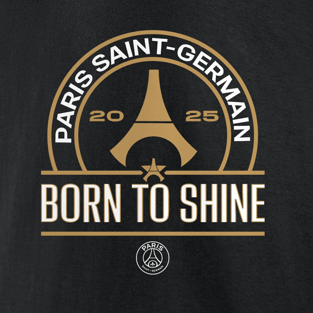Paris Saint-Germain 2025 Champions League Winners Signature Roster T-Shirt - Black outlet