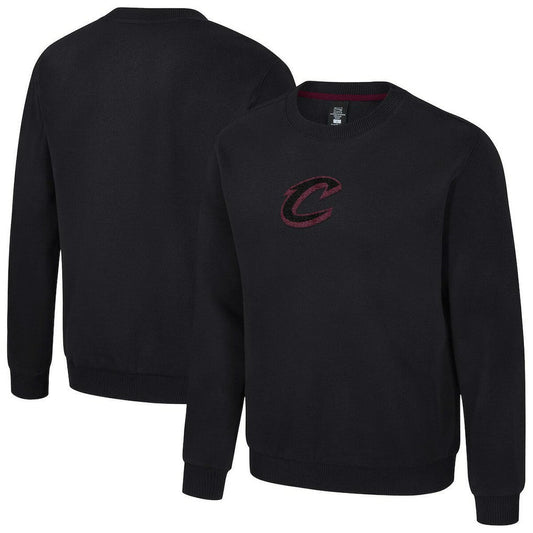 Cleveland Cavaliers Stadium Essentials Unisex Club Level Chenille Sweatshirt sale - Black outlet