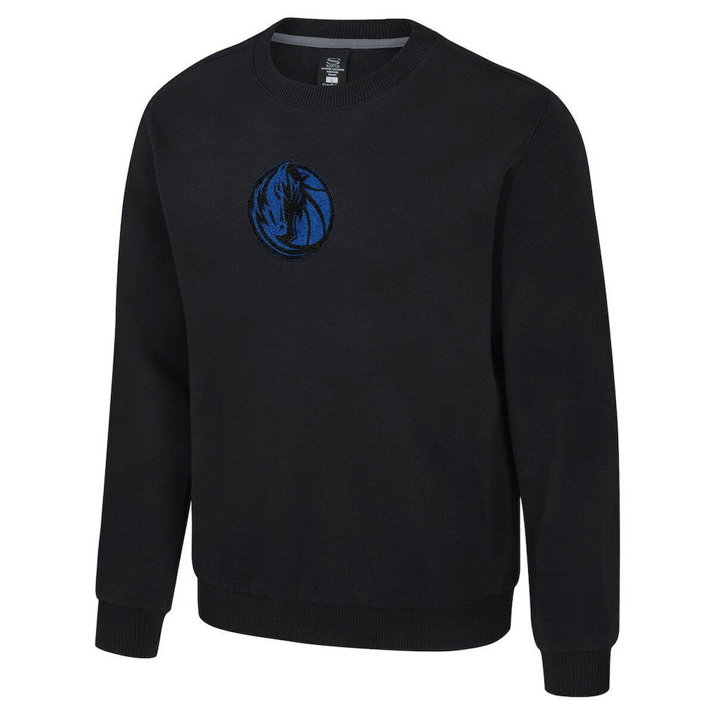 Dallas Mavericks Stadium Essentials Unisex Club Level Chenille Sweatshirt sale - Black for sale