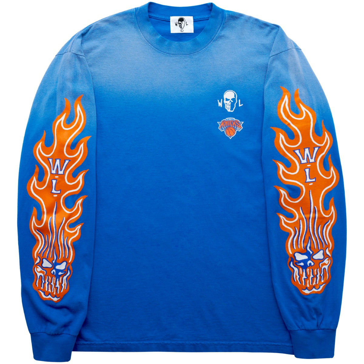 New York Knicks Warren Lotas x Fest Long Sleeve T-Shirt - Blue | Fanatics cheap