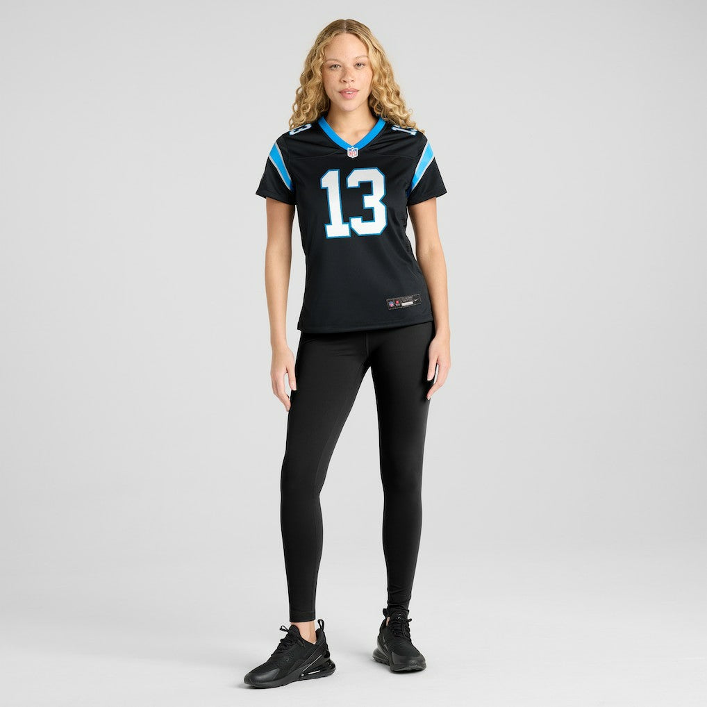 Hunter Renfrow Carolina Panthers Women's Team Game Jersey - Black | Nike for sale