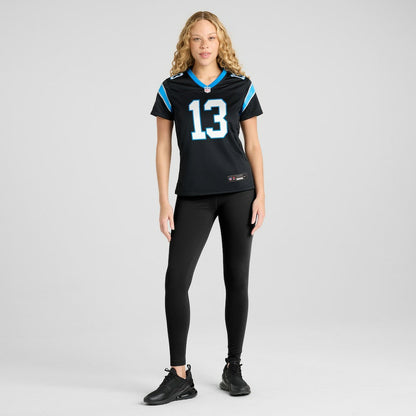 Hunter Renfrow Carolina Panthers Women's Team Game Jersey - Black | Nike for sale