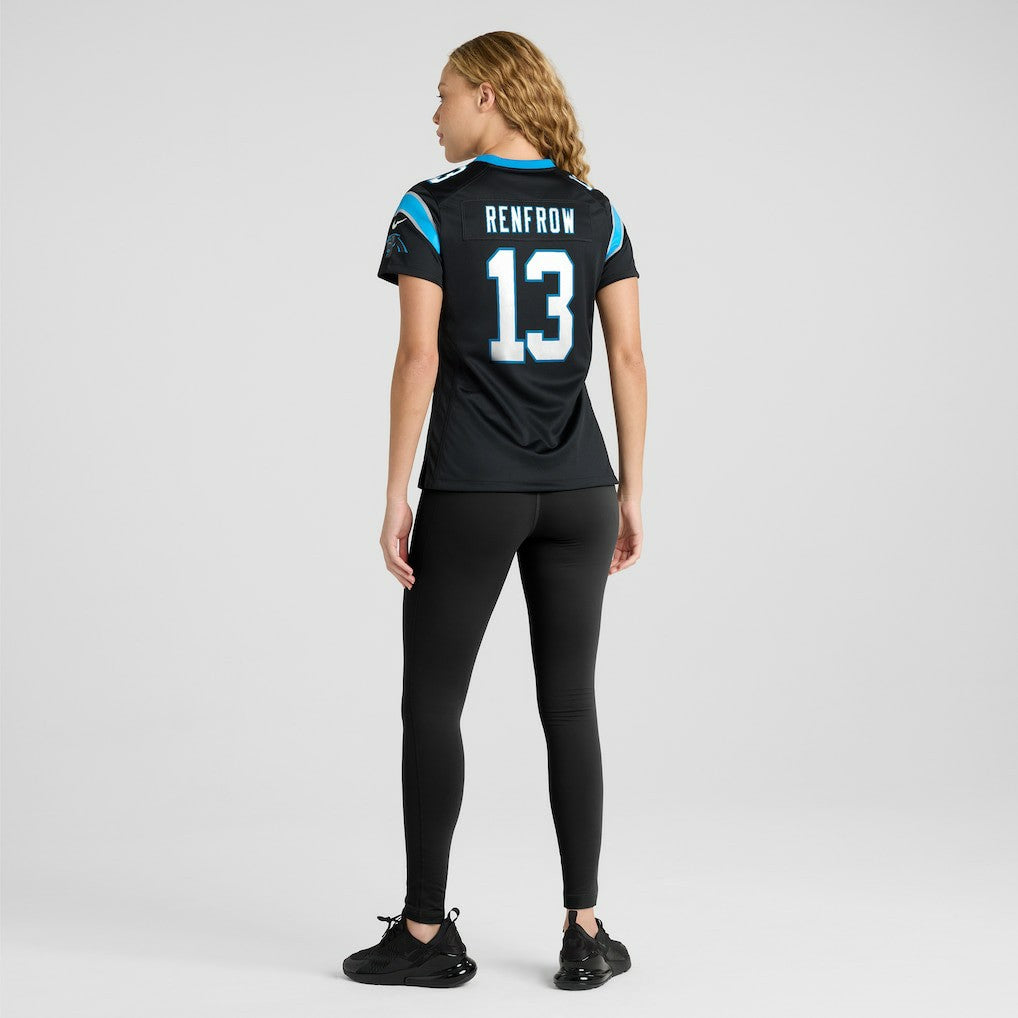 Hunter Renfrow Carolina Panthers Women's Team Game Jersey - Black | Nike for sale