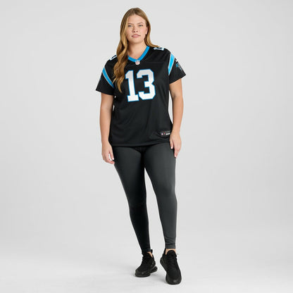 Hunter Renfrow Carolina Panthers Women's Team Game Jersey - Black | Nike for sale