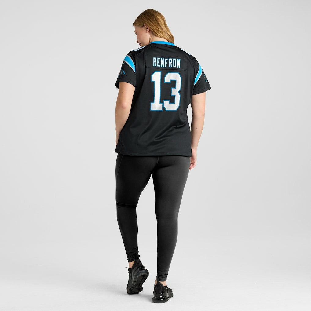 Hunter Renfrow Carolina Panthers Women's Team Game Jersey - Black | Nike for sale