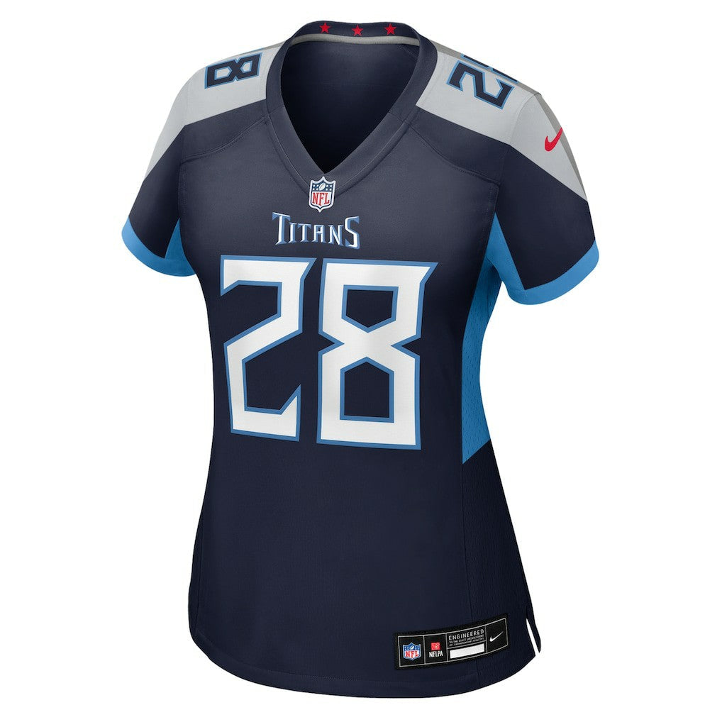 Kalel Mullings Tennessee Titans Women's Team Game Jersey - Navy | Nike for sale