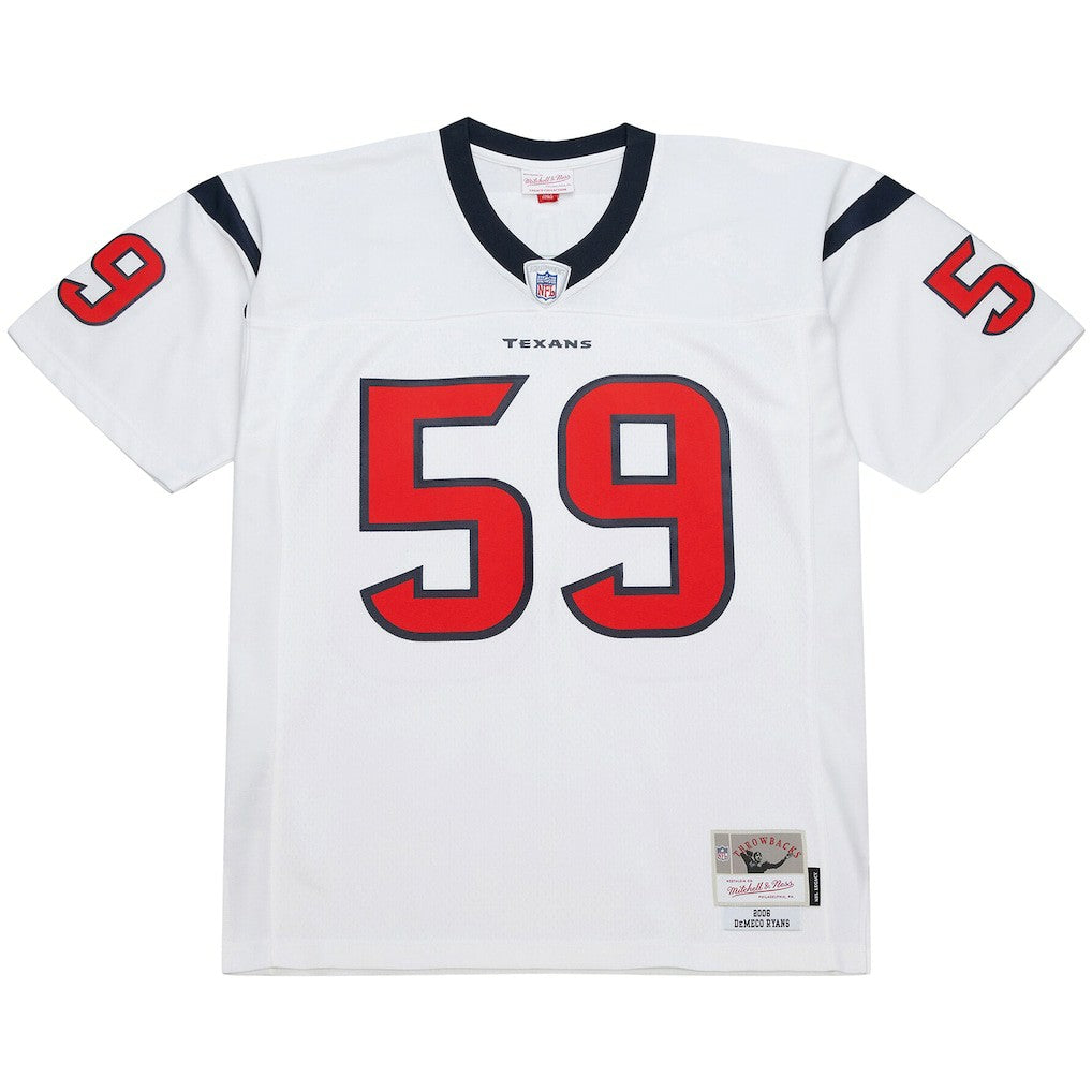 DeMeco Ryans Houston Texans 2006 Legacy Replica Jersey - White for sale