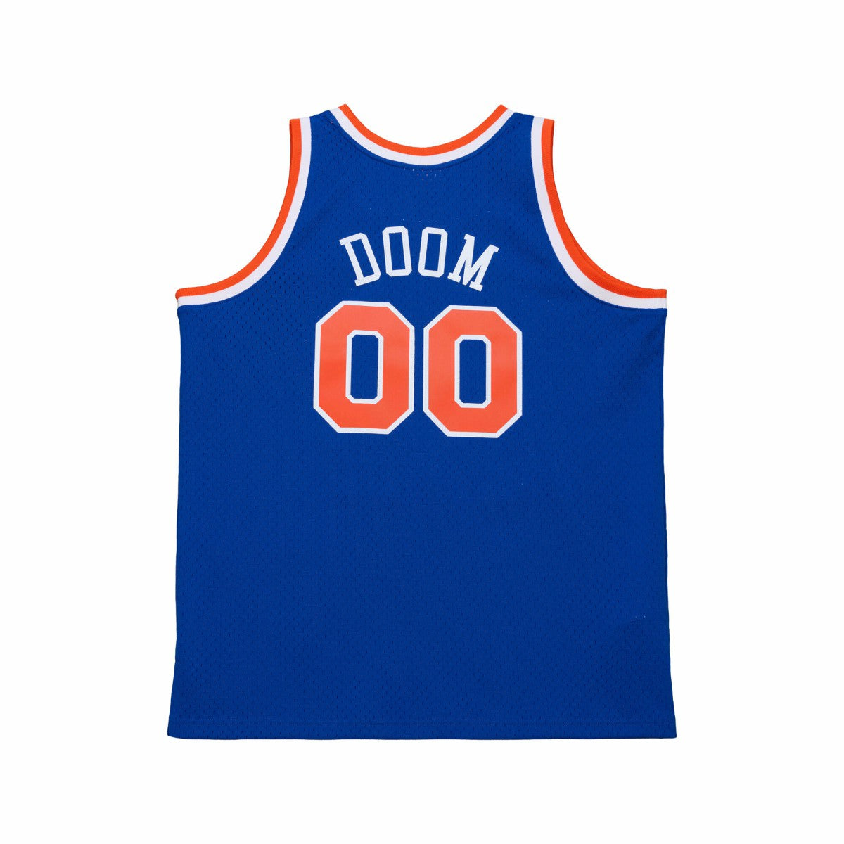 MF DOOM x NY Knicks x A New York Story Fashion Jersey - Blue | Mitchell & Ness outlet
