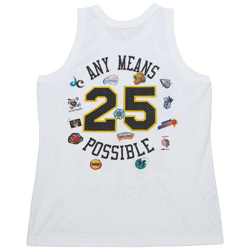 x NBA x AMP Mesh Tank Top - White | Mitchell & Ness online