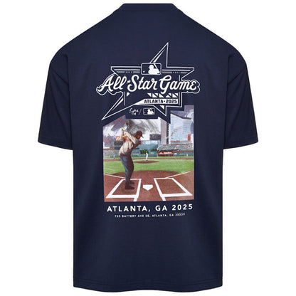 Atlanta Braves Eastside Golf 2025 MLB All-Star Game Stadium T-Shirt - Navy